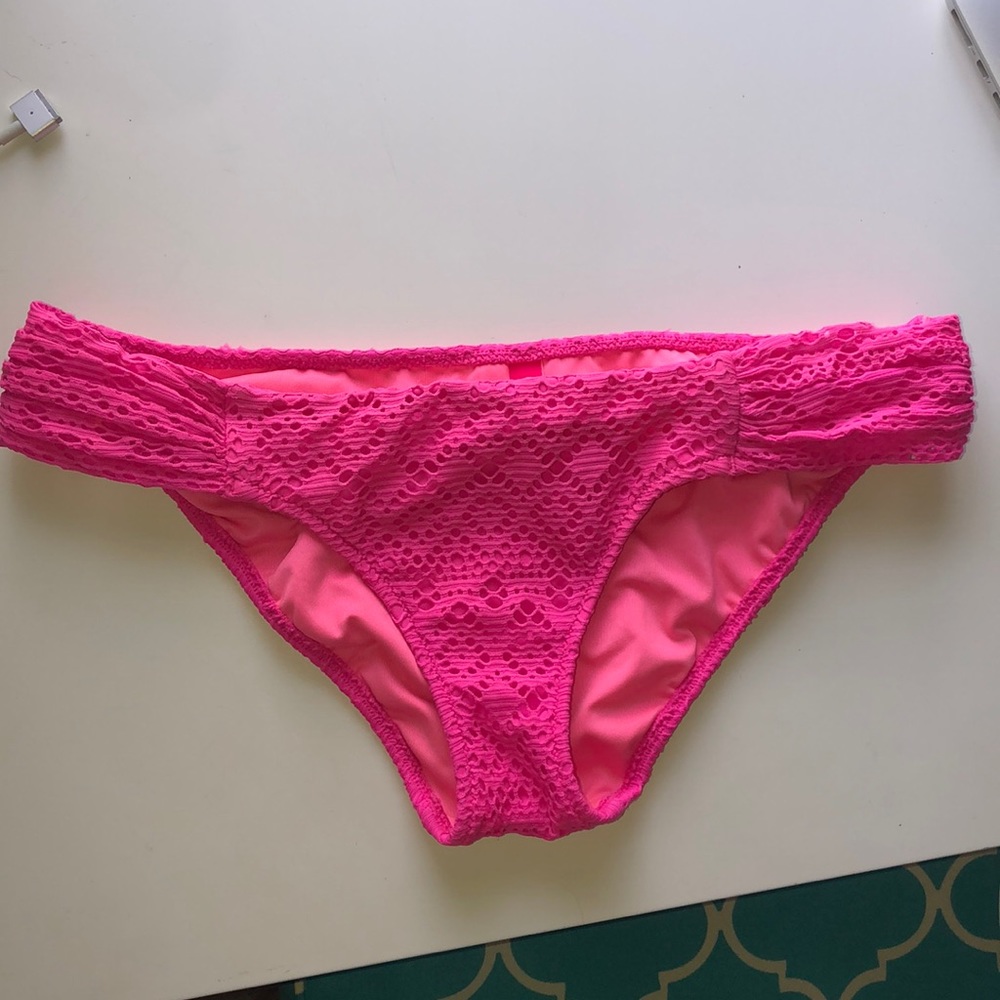Hot pink Victoria’s Secret bathing suit bottoms